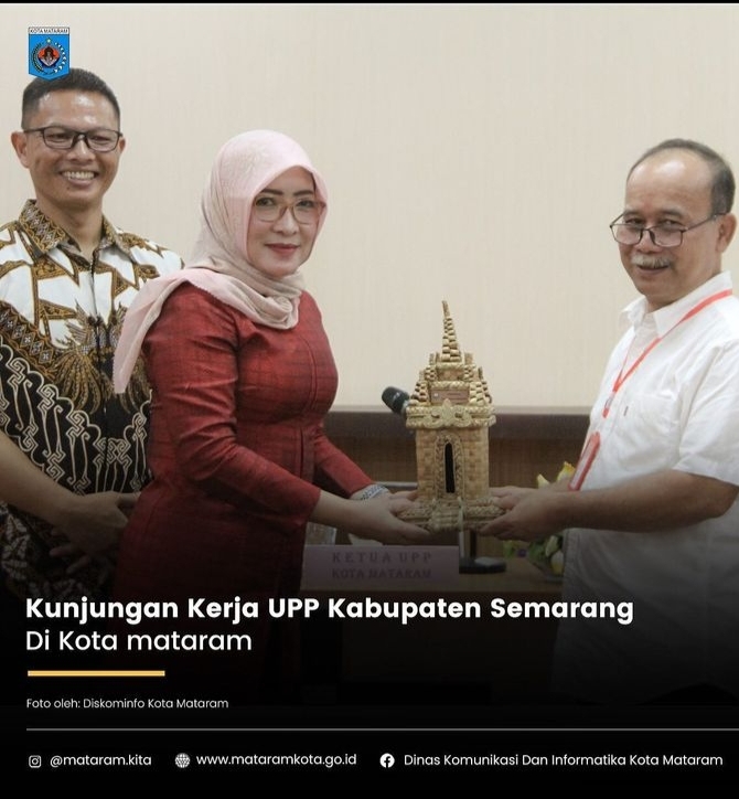 Kunjungan Kerja UPP Kabupaten Semarang Di Kota Mataram