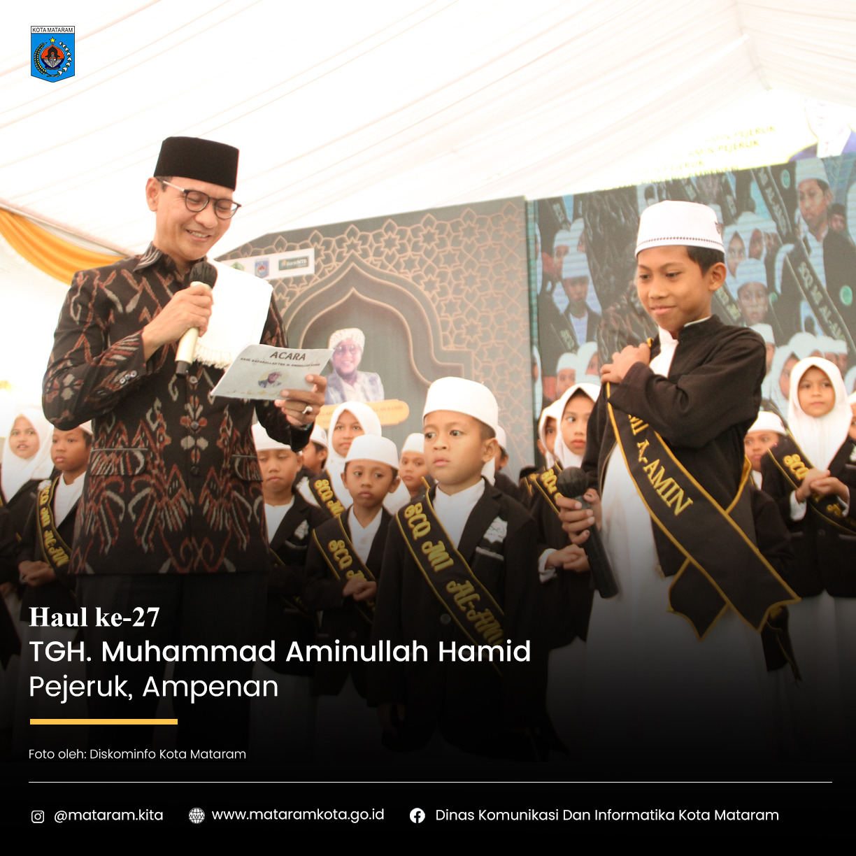 Haul ke-27 TGH. Muhammad Aminullah Hamid Pejeruk