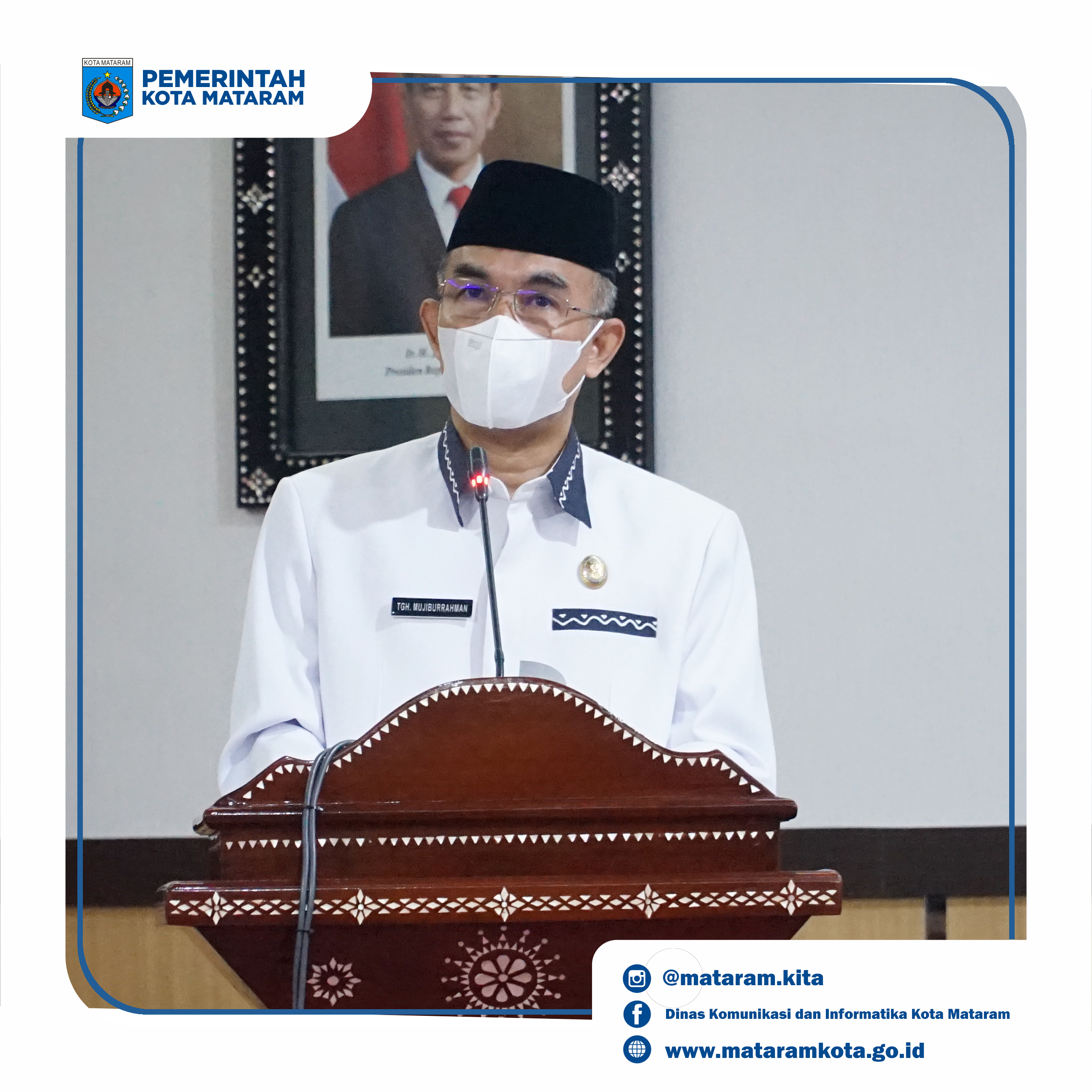 Wakil Wali Kota Hadiri Acara Paparan Program Pencegahan Korupsi Terintegrasi Di Wilayah Kota Mataram