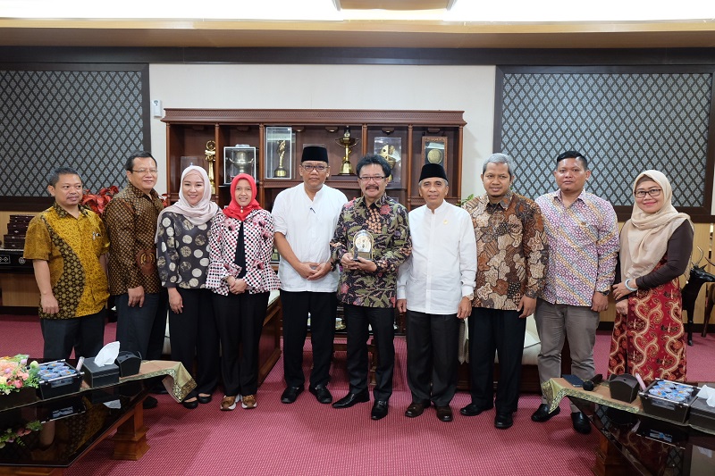 Audiensi Perwakilan ADEKSI (Asosiasi Dewan Kota Seluruh Indonesia) ke Pemerintah Kota Mataram