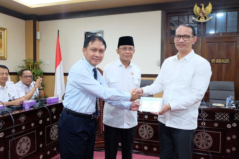 Wali Kota dan Wakil Wali Kota Mataram Sampaikan SPT Tahunan