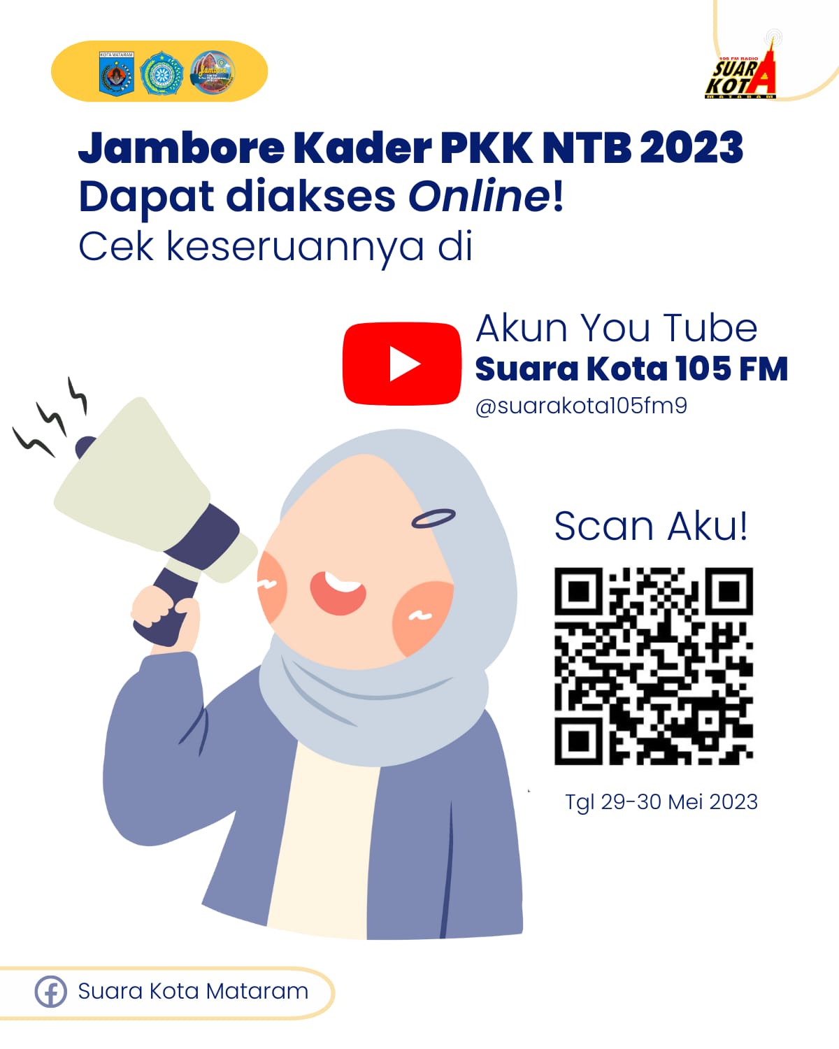 Jambore Kader PKK NTB 2023 dan Info Pengalihan Arus Lalin