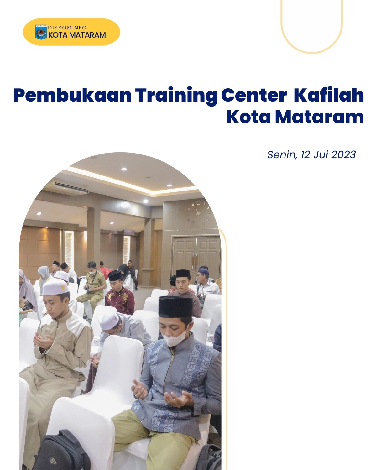 Pembukaan Training Center Kafilah Kota Mataram