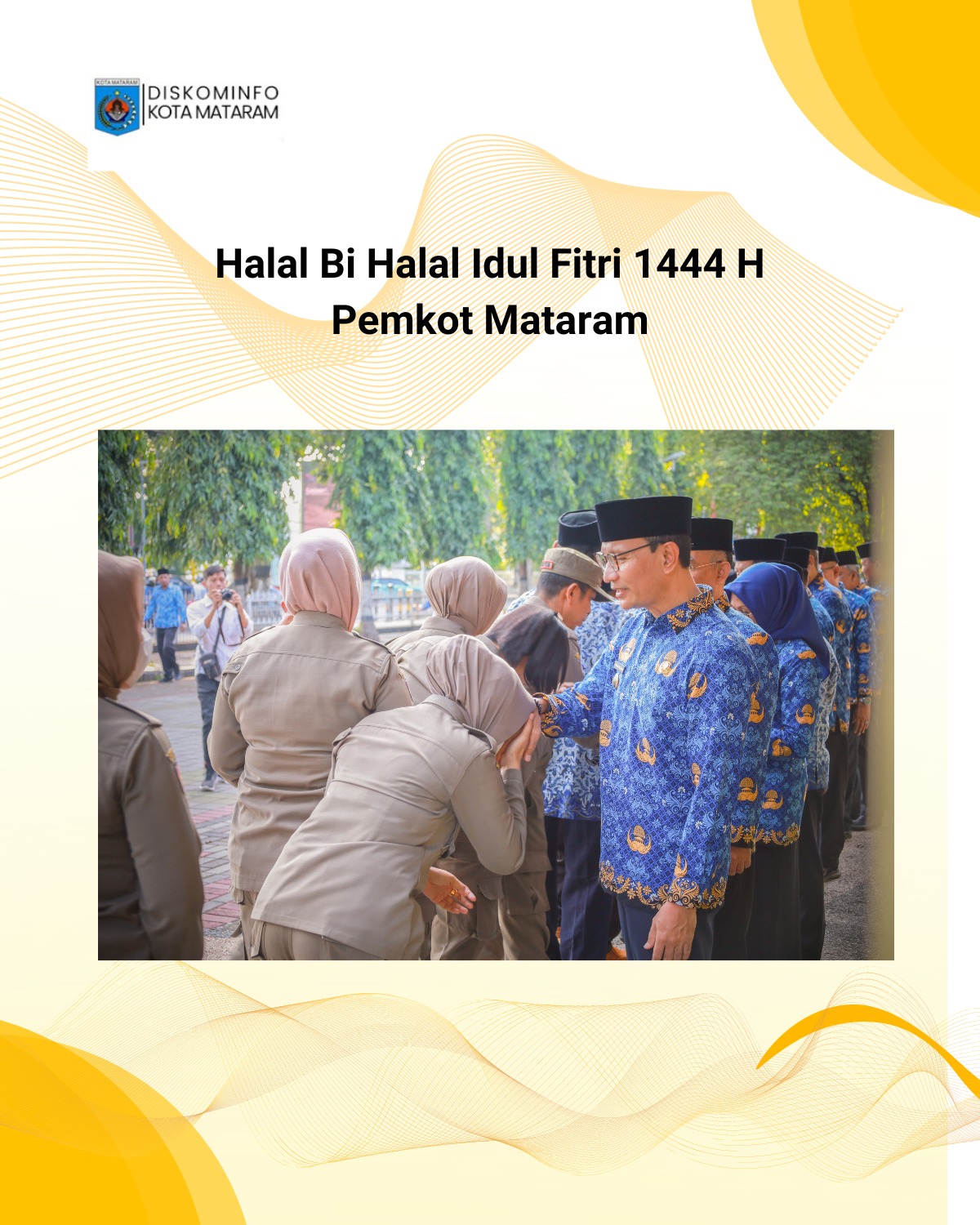 Halal Bi Halal Idul Fitri 1444 H Pemkot Mataram
