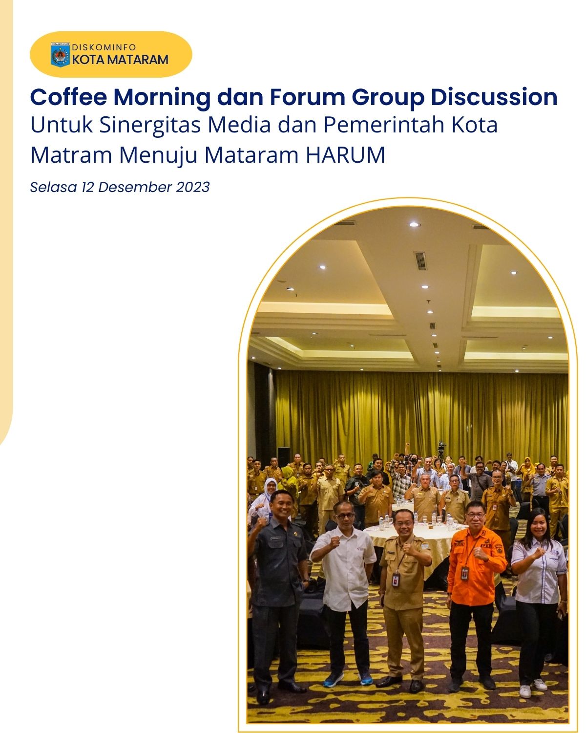 COFFEE MORNING DAN FORUM GROUP DISCUSSION