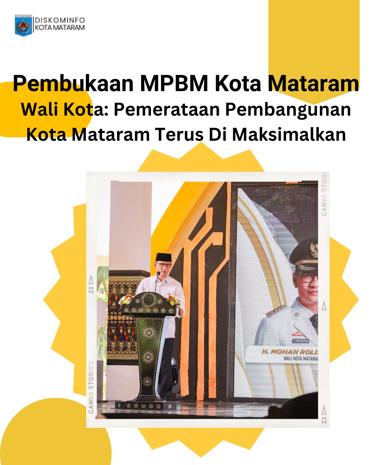 Pembukaan MPBM Kota Mataram