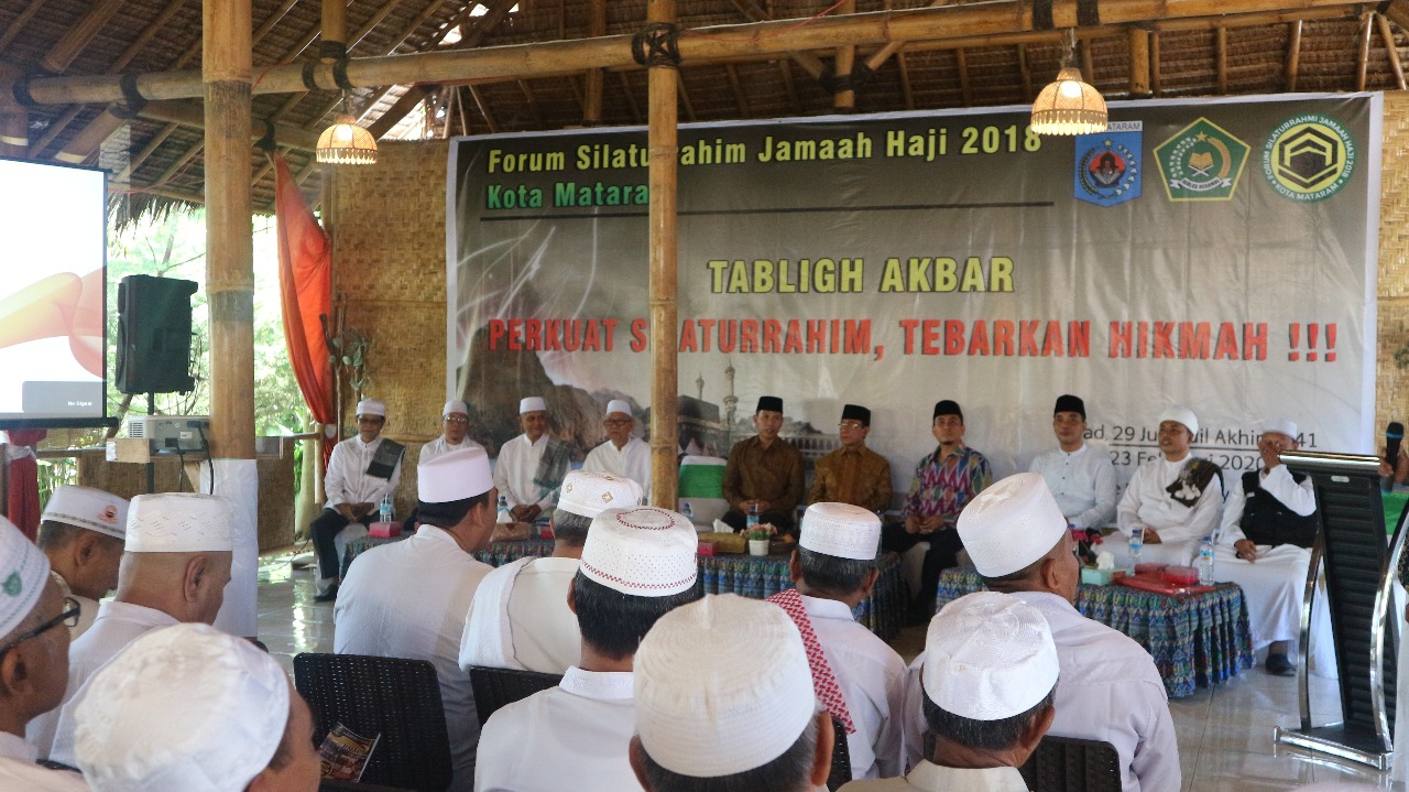 Wali Kota Hadiri Silaturrahmi Jama’ah Haji Kota Mataram 2018
