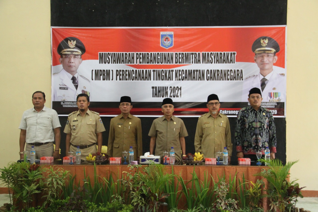 Wali Kota Mataram Membuka MPBM Kecamatan Cakranegara