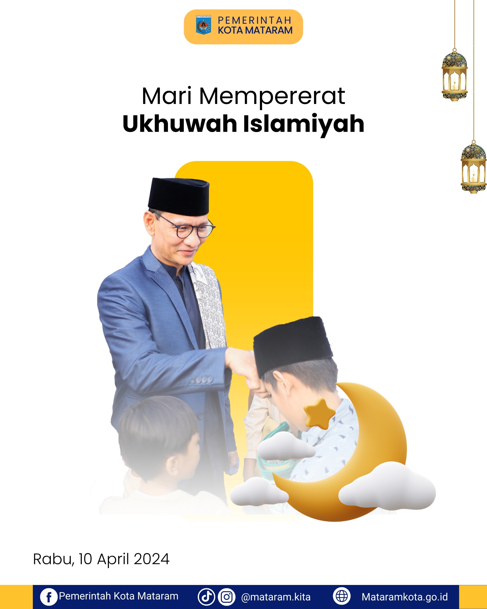 Mari mempererat Ukhuwah Islamiyah