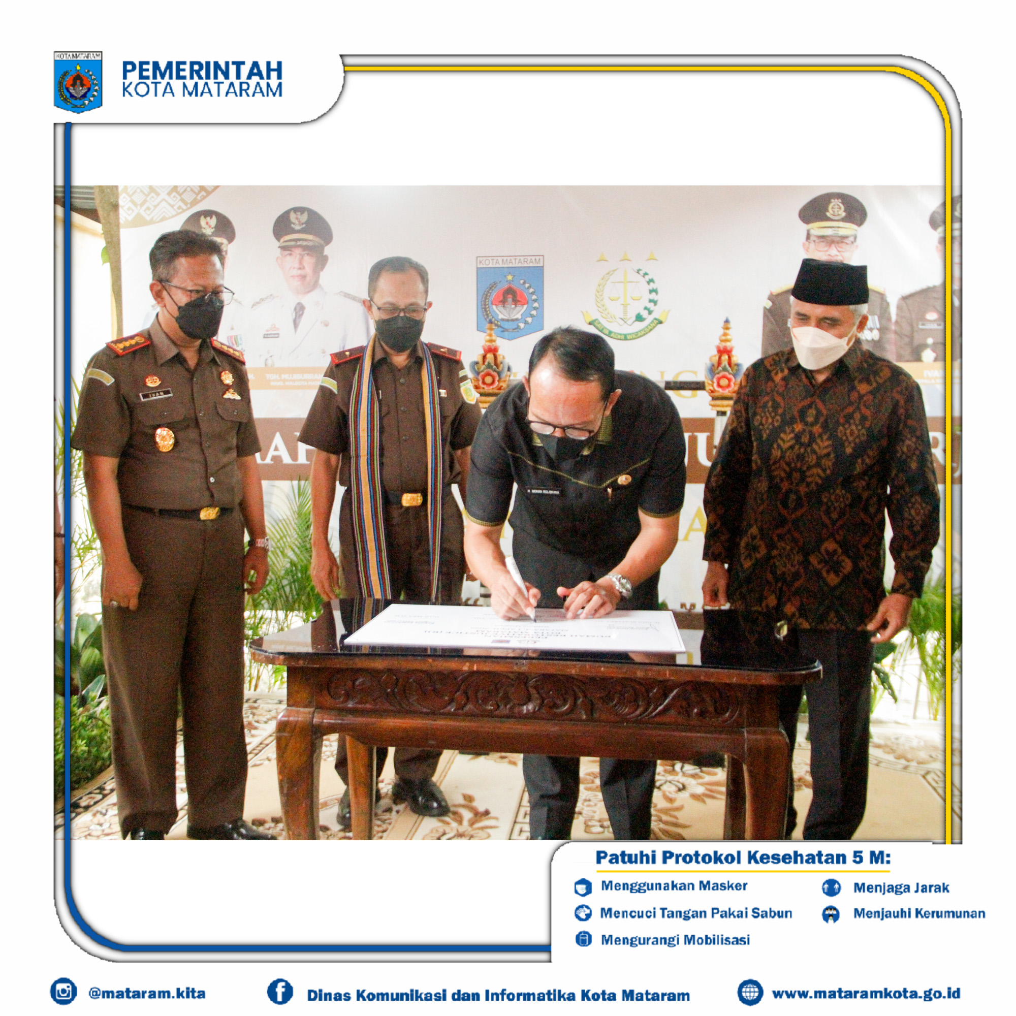 Launching Rumah Restorative Justice Kota Mataram