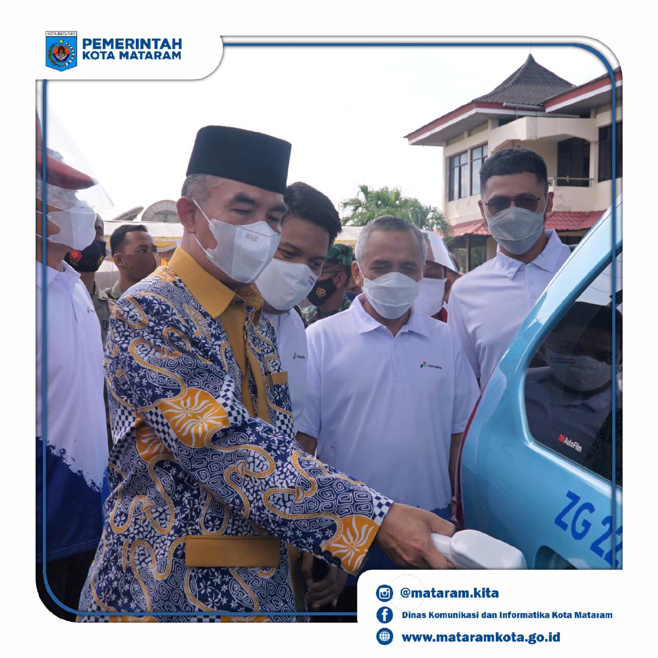 Wakil Wali Kota Mataram Launching "Program Langit Biru"