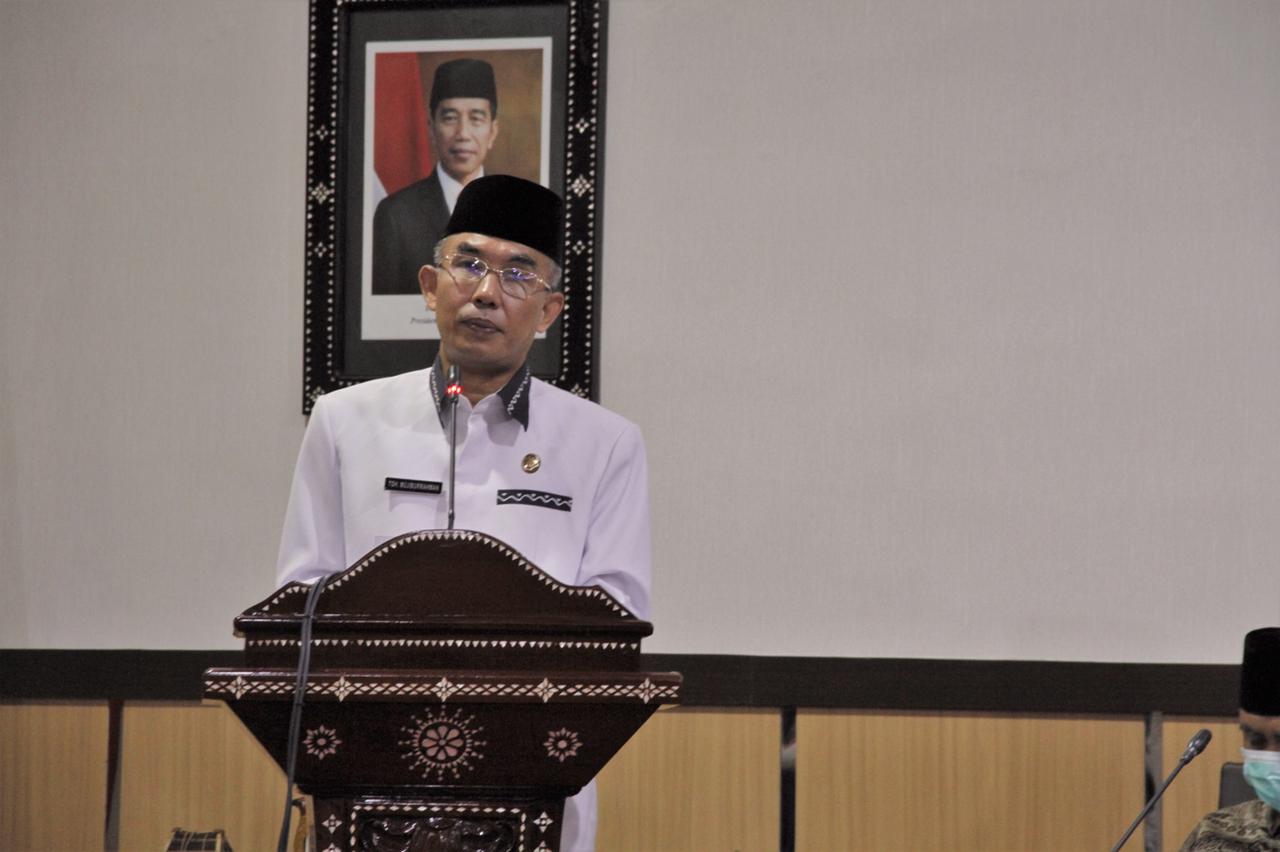 Wakil Wali Kota Mataram Lepas Kafilah STQ XXVI Tingkat Provinsi NTB