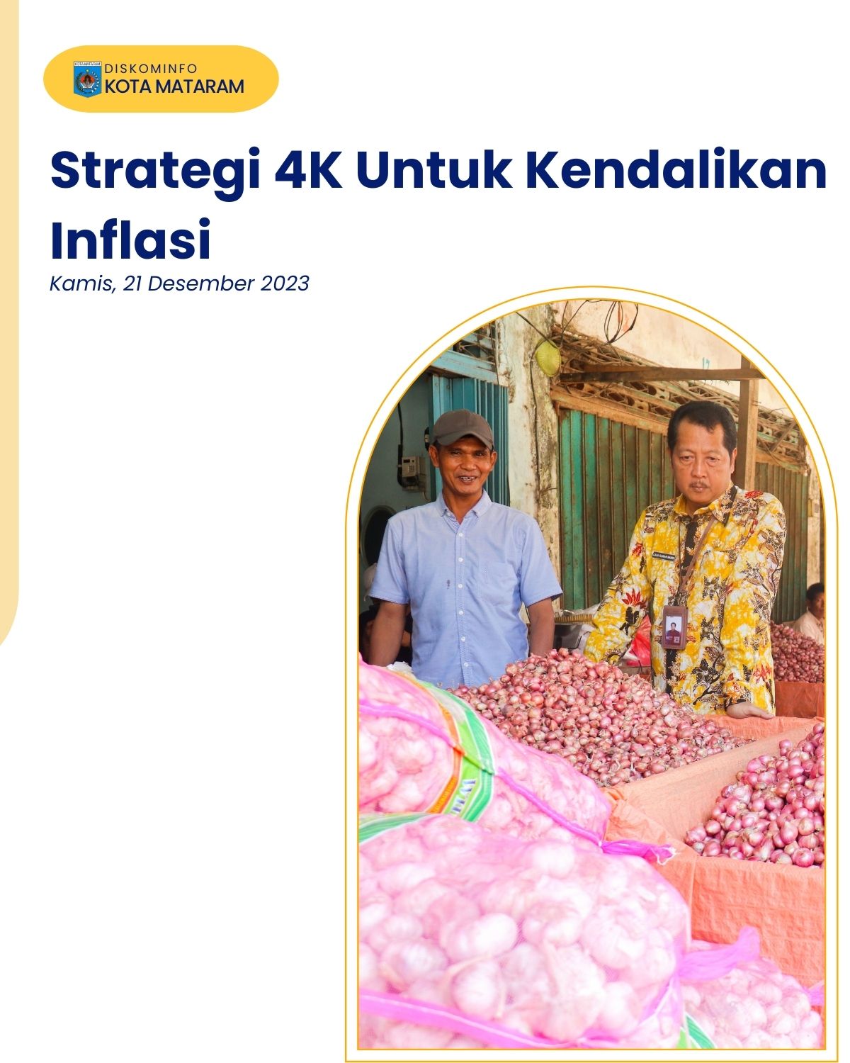 Strategi 4K Untuk Kendalikan Inflasi