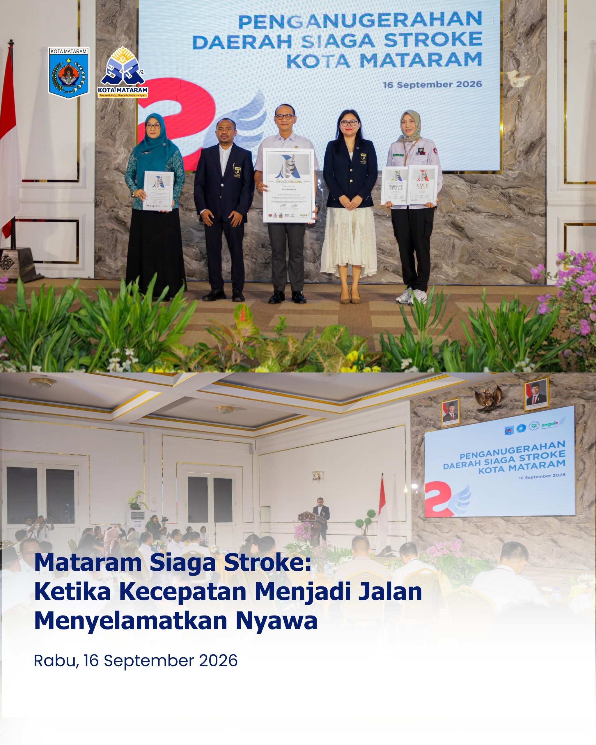 Mataram Siaga Stroke: Ketika Kecepatan Menjadi Jalan Menyelamatkan Nyawa