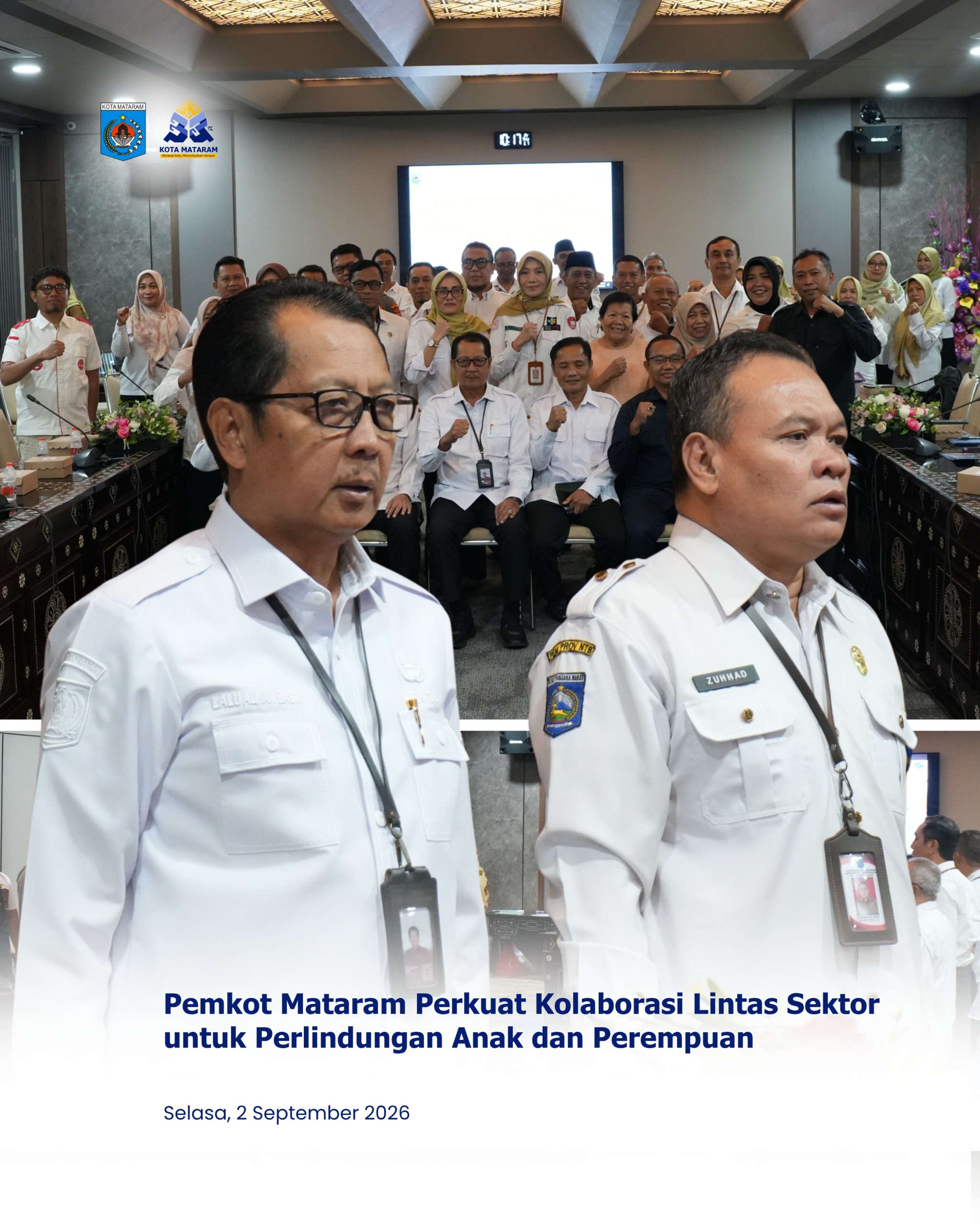 Pemkot Mataram Perkuat Kolaborasi Lintas Sektor untuk Perlindungan Anak dan Perempuan