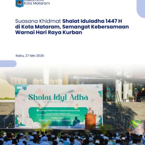 Suasana Khidmat Shalat Iduladha 1447 H di Kota Mataram, Semangat Kebersamaan Warnai Hari Raya Kurban