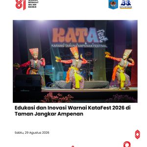 dukasi dan Inovasi Warnai KataFest 2026 di Taman Jangkar Ampenan