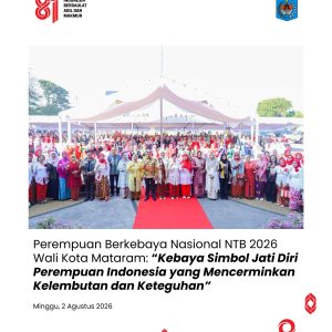 Perempuan Berkebaya Nasional NTB 2026, Wali Kota Mataram : Kebaya Simbol Jati Diri Perempuan Indonesia yang Mencerminkan Kelembutan dan Keteguhan