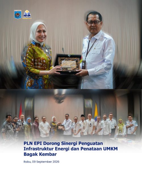 PLN EPI Dorong Sinergi Penguatan Infrastruktur Energi dan Penataan UMKM Bagak Kembar