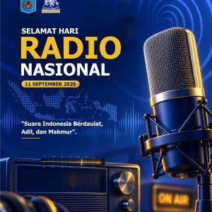 Selamat Hari Radio Nasional 2026