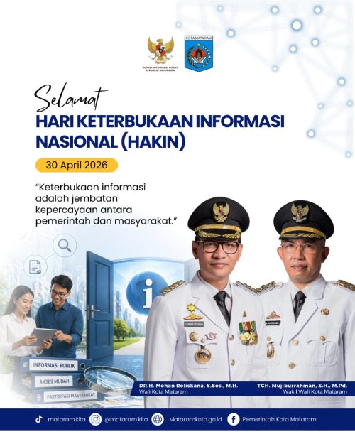 Selamat Hari Keterbukaan Informasi Nasional (HAKIN)