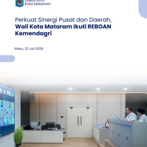 Perkuat Sinergi Pusat dan Daerah, Wali Kota Mataram Ikuti REBOAN Kemendagri