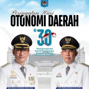 Selamat Memperingati Hari Otonomi Daerah ke-30
