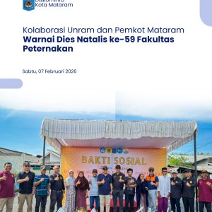 Kolaborasi Unram dan Pemkot Mataram Warnai Dies Natalis ke-59 Fakultas Peternakan