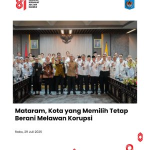 Mataram, Kota yang Memilih Tetap Berani Melawan Korupsi