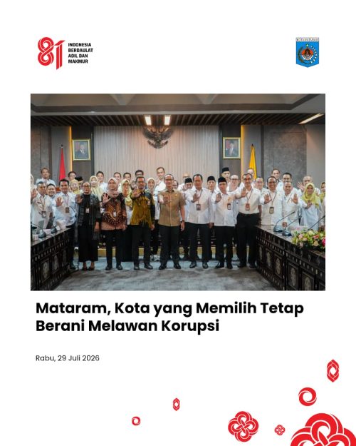 Mataram, Kota yang Memilih Tetap Berani Melawan Korupsi