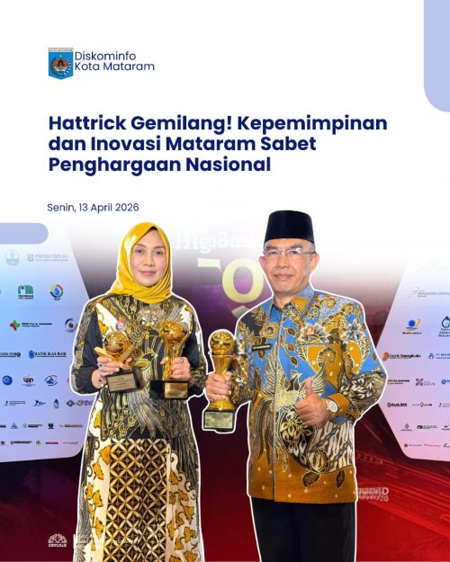 Hattrick Gemilang! Kepemimpinan dan Inovasi Mataram Sabet Penghargaan Nasional