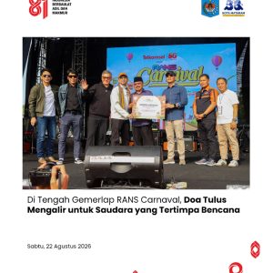 Di Tengah Gemerlap RANS Carnaval, Doa Tulus Mengalir untuk Saudara yang Tertimpa Bencana