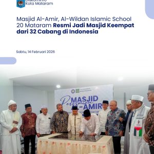 Masjid Al-Amir, Al-Wildan Islamic School 20 Mataram Resmi Jadi Masjid Keempat dari 32 Cabang di Indonesia