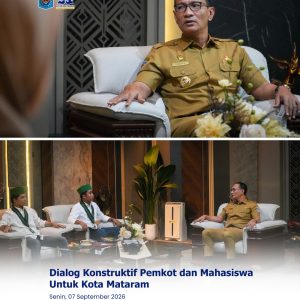 Dialog Konstruktif Pemkot dan Mahasiswa Untuk Kota Mataram